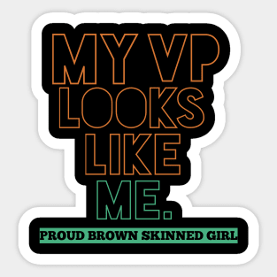 my vp looks like me Sticker